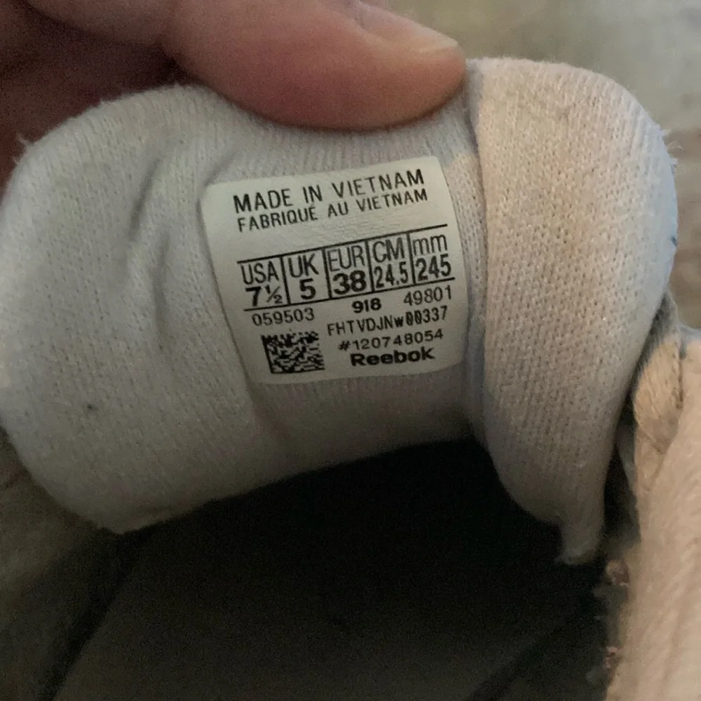 Reebok Women's Classic White Sneakers - Picture 2 of 5